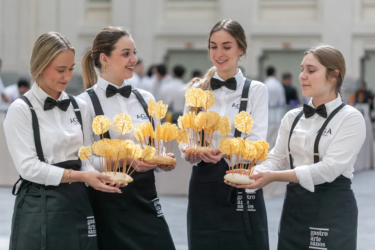 Detalle gastronómico de AGA Catering